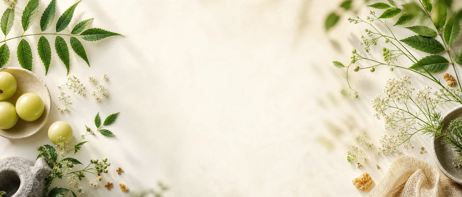 Natural Ayush botanical ingredients