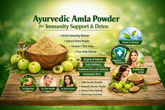 Ayurvedic Amla Powder for Immunity Support & & Detox