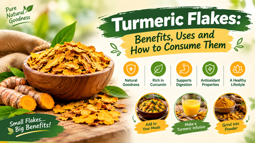 Turmeric Flakes: Benefits, Uses and How to Consume Them