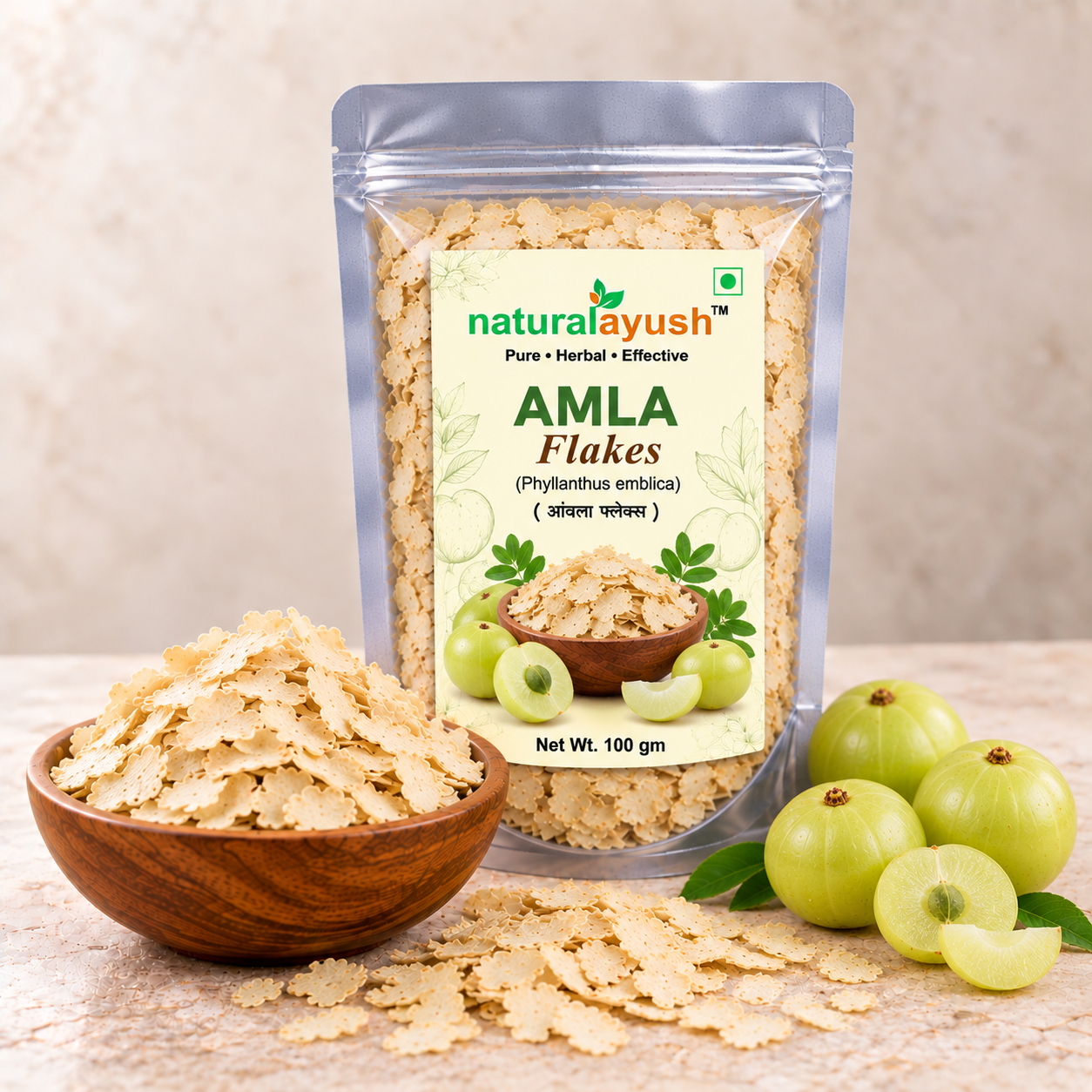 Amla Flakes (Phyllanthus emblica)