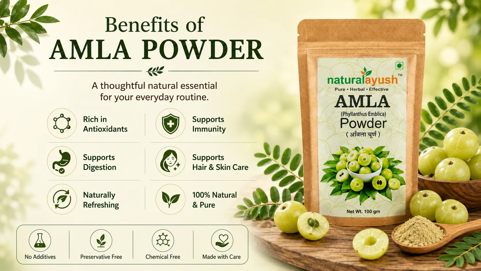 Amla Powder (Phyllanthus emblica) photo 1