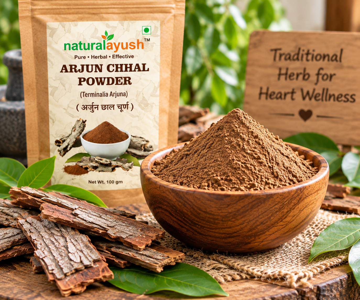 Arjun Chaal Powder (Terminalia arjuna) thumbnail 4