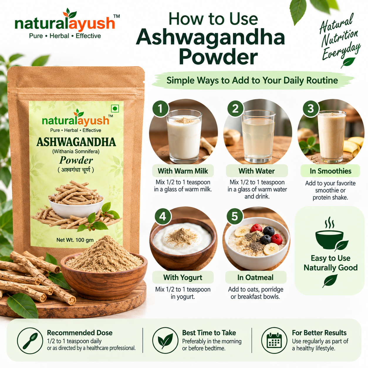 Ashwagandha Powder (Withania somnifera) thumbnail 3