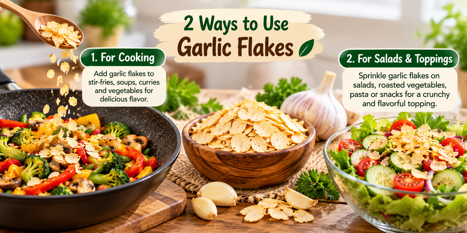 Garlic Flakes (Allium sativum) photo 3