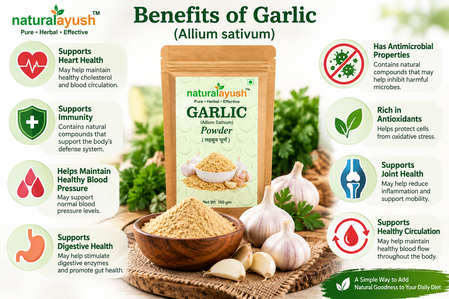Garlic Powder (Allium sativum) photo 3