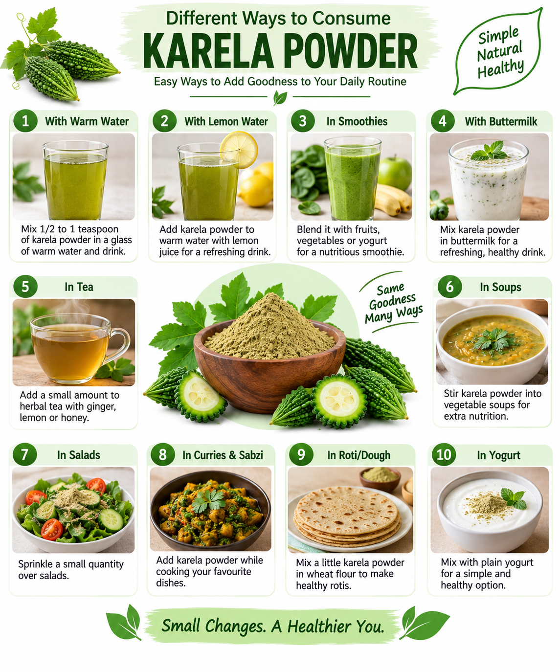Karela (Momordica charantia) Powder thumbnail 3