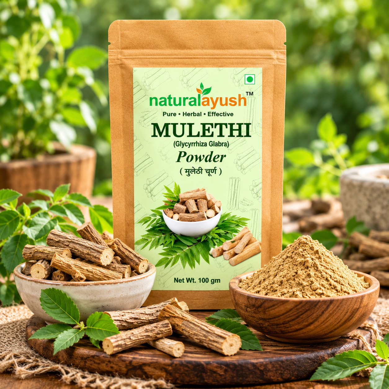 Mulethi Powder (Glycyrrhiza glabra)