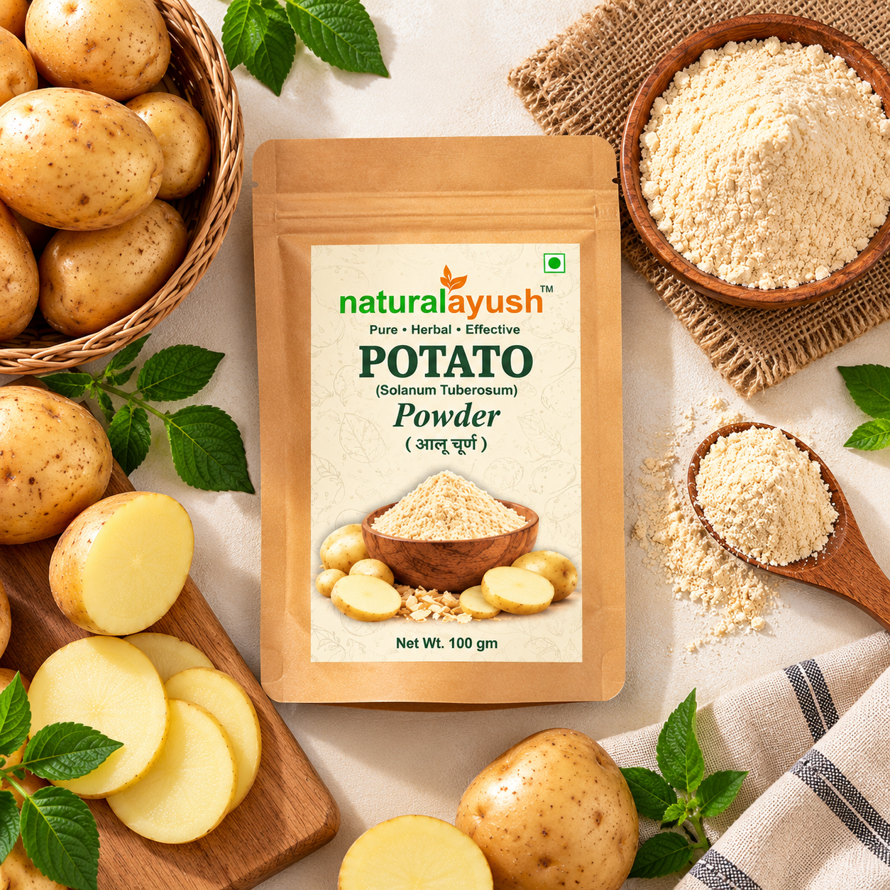 Potato Powder (Solanum tuberosum) thumbnail 4