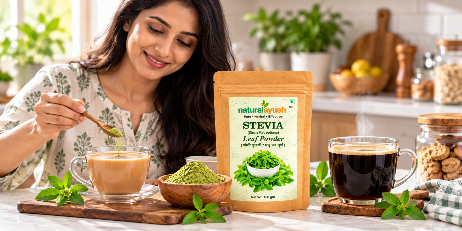 Stevia Powder (Stevia rebaudiana) photo 2
