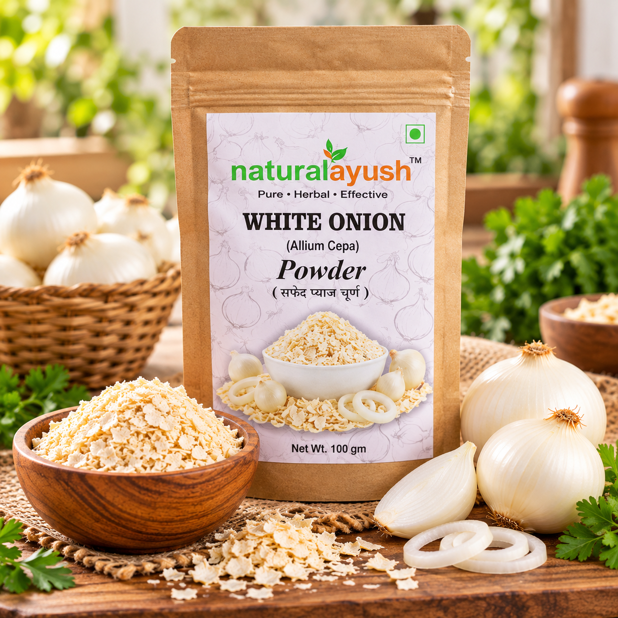 White Onion Powder (Allium cepa)
