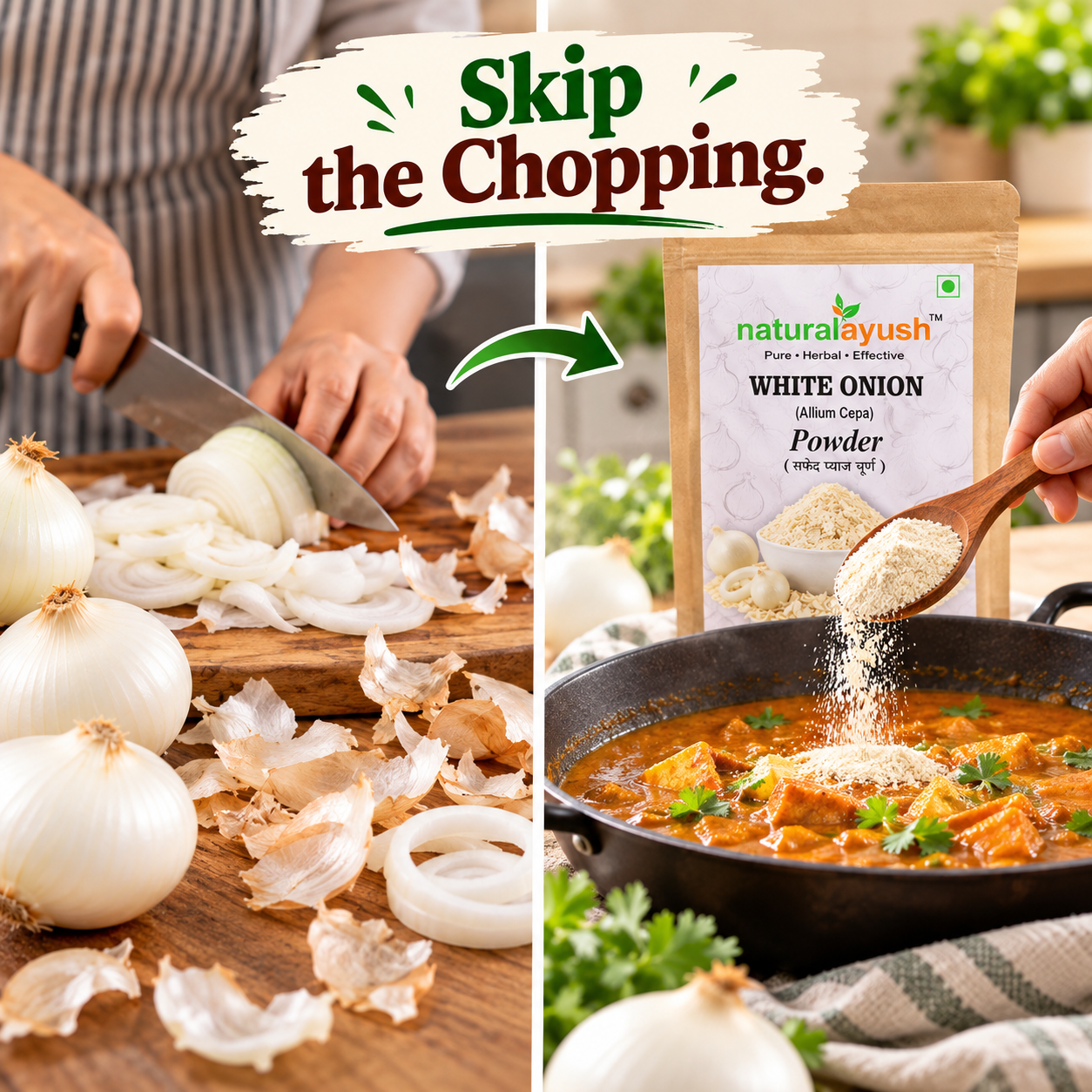 White Onion Powder (Allium cepa) thumbnail 6